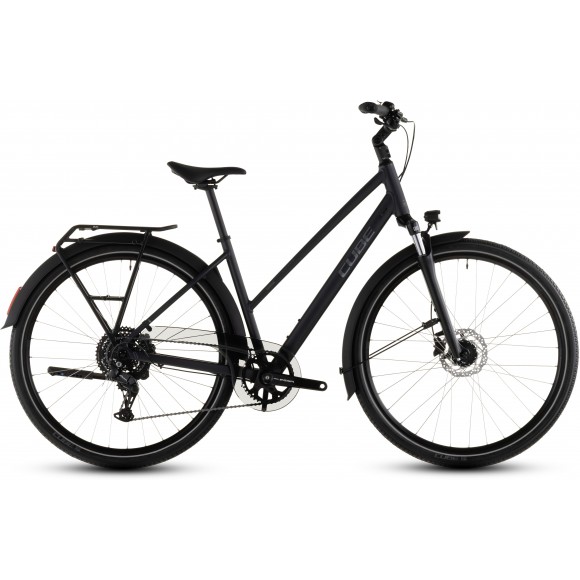 BICICLETA CUBE TOURING ONE TRAPEZE NIGHT CHROME 2026 BICICLETA CUBE TOURING ONE TRAPEZE NIGHT CHROME 2026