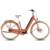 BICICLETA ELECTRICA CUBE ARUBA HYBRID 600 EASY ENTRY PAPAYA CREME 2026