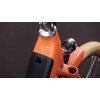 BICICLETA ELECTRICA CUBE ARUBA HYBRID 600 EASY ENTRY PAPAYA CREME 2026