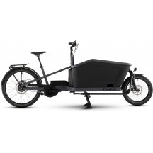 BICICLETA ELECTRICA CUBE CARGO HYBRID COMFORT SLX 800 STONEGRIT BLACK 2026