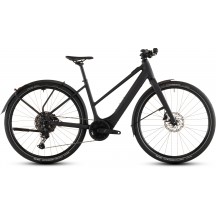 BICICLETA ELECTRICA CUBE EDITOR HYBRID PRO 400X FE TRAPEZE COAL PRISM 2026
