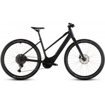 BICICLETA ELECTRICA CUBE EDITOR HYBRID PRO 400X TRAPEZE COAL PRISM 2026