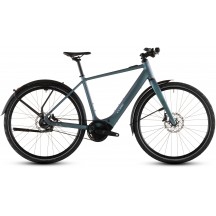 BICICLETA ELECTRICA CUBE EDITOR HYBRID SLT 400X FE SMARAGDGREY PRISM 2026