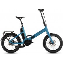 BICICLETA ELECTRICA CUBE FOLD HYBRID COMFORT 545 AZURE REFLEX 2026