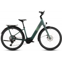 BICICLETA ELECTRICA CUBE KATHMANDU HYBRID C:62 SLT 400X EASY ENTRY SEAFOAM CHROME 2026