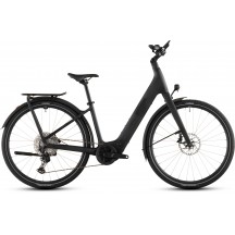 BICICLETA ELECTRICA CUBE KATHMANDU HYBRID C:62 SLX 400X EASY ENTRY LIQUIDBLACK BLUEDUST 2026
