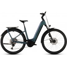 BICICLETA ELECTRICA CUBE KATHMANDU HYBRID EXC 800 EASY ENTRY SMARAGDGREY PRISM 2026