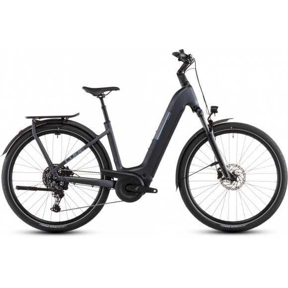 BICICLETA ELECTRICA CUBE KATHMANDU HYBRID ONE 800 EASY ENTRY METALLICGREY GREY 2026