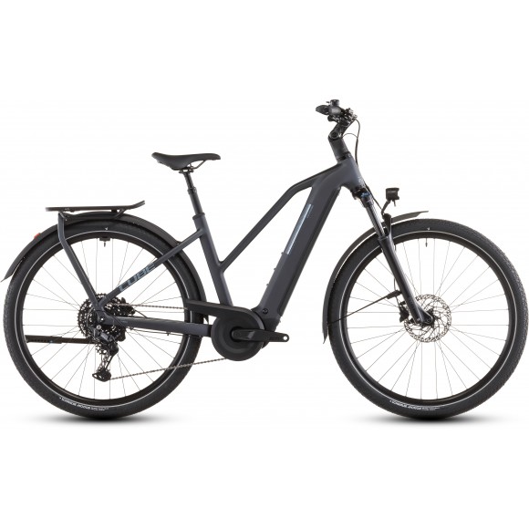 BICICLETA ELECTRICA CUBE KATHMANDU HYBRID ONE 800 TRAPEZE METALLICGREY GREY 2026