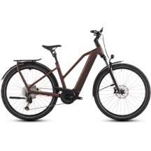 BICICLETA ELECTRICA CUBE KATHMANDU HYBRID PRO 800 TRAPEZE SUNGLOW CHROME 2026