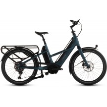 BICICLETA ELECTRICA CUBE LONGTAIL HYBRID 800 ROYALGREEN BLACK 2026