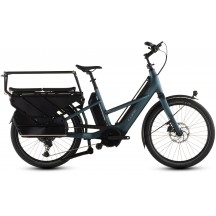 BICICLETA ELECTRICA CUBE LONGTAIL HYBRID FAMILY 800 ROYALGREEN BLACK 2026