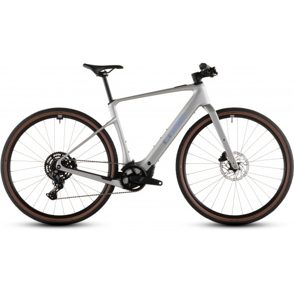 BICICLETA ELECTRICA CUBE NULANE HYBRID C:62 RACE 400X SLEEKGREY PRISM 2026