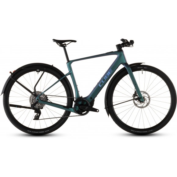BICICLETA ELECTRICA CUBE NULANE HYBRID C:62 SLX 400X FE POLARLIGHT PRISM 2026