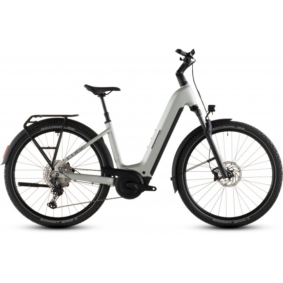 BICICLETA ELECTRICA CUBE NURIDE HYBRID EXC 800 EASY ENTRY LEMONGRASS REFLEX 2026