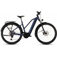 BICICLETA ELECTRICA CUBE NURIDE HYBRID EXC 800 TRAPEZE JEANSBLUE BLUE 2026