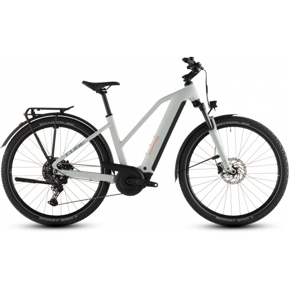 BICICLETA ELECTRICA CUBE NURIDE HYBRID PERFORMANCE 600 TRAPEZE DESERTSTONE GREY 2026