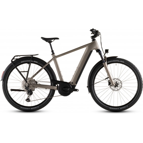 BICICLETA ELECTRICA CUBE NURIDE HYBRID PRO 600 FLASHSTONE CHROME 2026