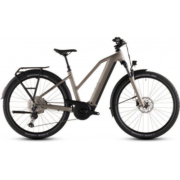 BICICLETA ELECTRICA CUBE NURIDE HYBRID PRO 600 TRAPEZE FLASHSTONE CHROME 2026 BICICLETA ELECTRICA CUBE NURIDE HYBRID PRO 600 TRAPEZE FLASHSTONE CHROME 2026