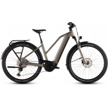 BICICLETA ELECTRICA CUBE NURIDE HYBRID PRO 800 TRAPEZE FLASHSTONE CHROME 2026