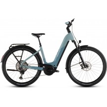 BICICLETA ELECTRICA CUBE NURIDE HYBRID SLX 800 EASY ENTRY SKYLIGHT ARUBABLUE 2026
