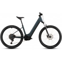 BICICLETA ELECTRICA CUBE REACTION HYBRID ONE 600 EASY ENTRY ROYALGREEN PRISM 2026