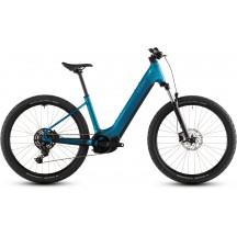 BICICLETA ELECTRICA CUBE REACTION 27.5" HYBRID PERFORMANCE 600 EASY ENTRY ELECTRICBLUE DAZZLE 2026