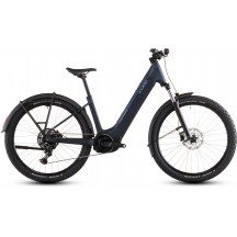BICICLETA ELECTRICA CUBE REACTION 27.5" HYBRID PERFORMANCE 600 FE EASY ENTRY INDIGOBLUE REFLEX 2026