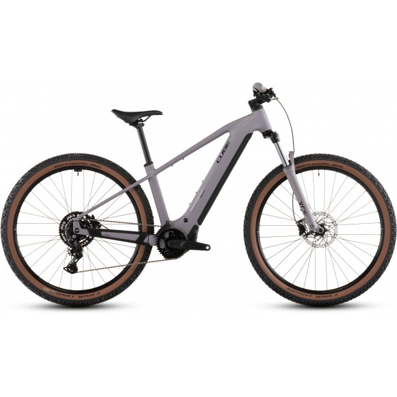 BICICLETA ELECTRICA CUBE REACTION 27.5" HYBRID PERFORMANCE 600 PLUMGREY BLACK 2026 BICICLETA ELECTRICA CUBE REACTION 27.5" HYBRID PERFORMANCE 600 PLUMGREY BLACK 2026