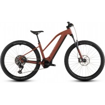 BICICLETA ELECTRICA CUBE REACTION 27.5" HYBRID RACE 800 TRAPEZE AMBER BLACK 2026