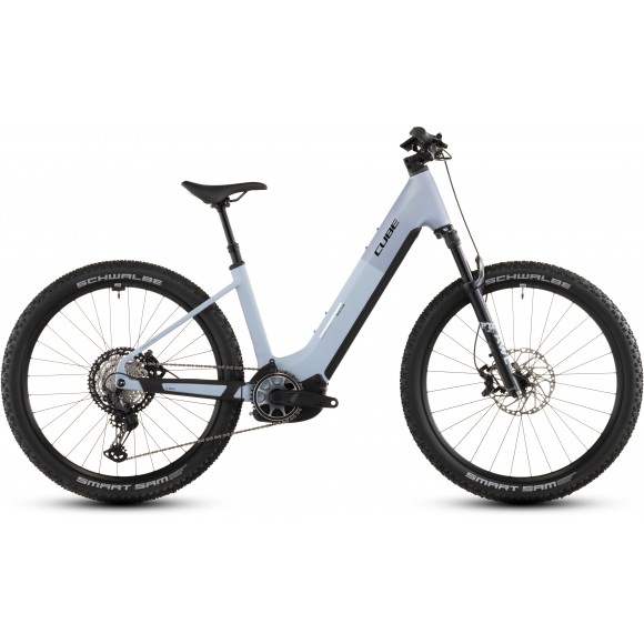 BICICLETA ELECTRICA CUBE REACTION HYBRID SLX 800 EASY ENTRY GAUZEGREY ICEBLUE 2026 BICICLETA ELECTRICA CUBE REACTION HYBRID SLX 800 EASY ENTRY GAUZEGREY ICEBLUE 2026