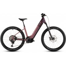 BICICLETA ELECTRICA CUBE REACTION 27.5" HYBRID SLX 800 EASY ENTRY SHIFTBLUSH ART 2026