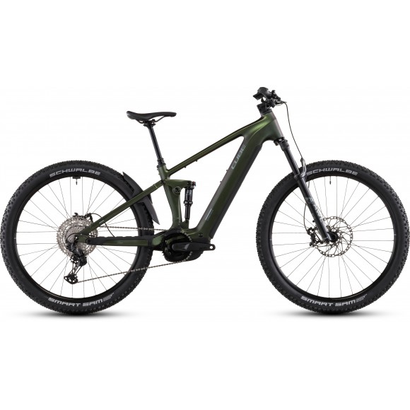 BICICLETA ELECTRICA CUBE STEREO 27.5" HYBRID ONE22 SLX 800 STELLAR GREEN 2026