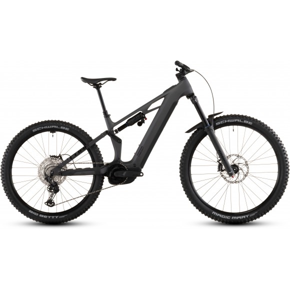 BICICLETA ELECTRICA CUBE STEREO HYBRID ONE77 HPC RACE 800 IRONGREY BLACK 2026
