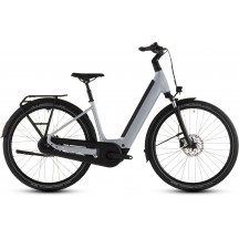 BICICLETA ELECTRICA CUBE SUPREME HYBRID COMFORT ONE 600 EASY ENTRY FOGGREY REFLEX 2026