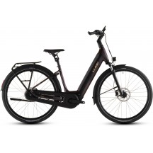 BICICLETA ELECTRICA CUBE SUPREME HYBRID COMFORT PRO 600 EASY ENTRY SOLARECLIPSE GOLD 2026