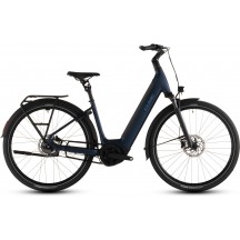 BICICLETA ELECTRICA CUBE SUPREME HYBRID DELUXE ONE 600 EASY ENTRY INDIGOBLUE SWITCH 2026