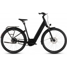 BICICLETA ELECTRICA CUBE SUPREME RT HYBRID DELUXE EX 600 EASY ENTRY BLACK CHROME 2026