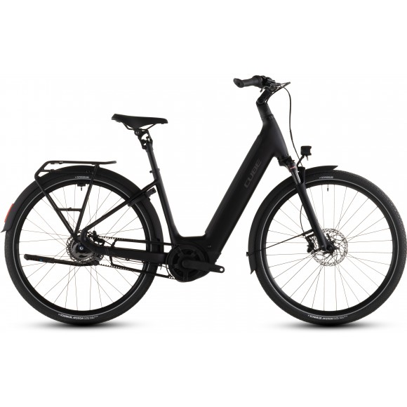 BICICLETA ELECTRICA CUBE SUPREME RT HYBRID DELUXE EX 600 EASY ENTRY BLACK CHROME 2026