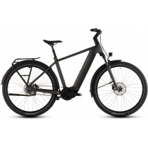 BICICLETA ELECTRICA CUBE TOURING HYBRID COMFORT SLX 800 CHARCOAL CHROME 2026