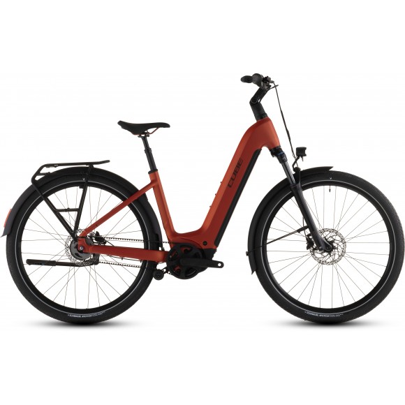BICICLETA ELECTRICA CUBE TOURING HYBRID COMFORT SLX 800 EASY ENTRY CHILLI CHROME 2026 BICICLETA ELECTRICA CUBE TOURING HYBRID COMFORT SLX 800 EASY ENTRY CHILLI CHROME 2026
