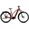 BICICLETA ELECTRICA CUBE TOURING HYBRID COMFORT SLX 800 TRAPEZE CHILLI CHROME 2026 BICICLETA ELECTRICA CUBE TOURING HYBRID COMFORT SLX 800 TRAPEZE CHILLI CHROME 2026