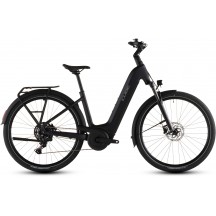 BICICLETA ELECTRICA CUBE TOURING HYBRID ONE 600 EASY ENTRY COAL CHROME 2026
