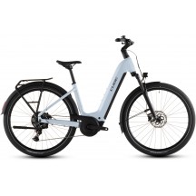 BICICLETA ELECTRICA CUBE TOURING HYBRID ONE 600 EASY ENTRY GLACIER REFLEX 2026