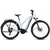 BICICLETA ELECTRICA CUBE TOURING HYBRID ONE 600 TRAPEZE GLACIER REFLEX 2026