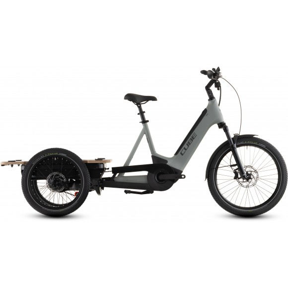 BICICLETA ELECTRICA CUBE TRIKE FLATBED HYBRID 750 SWAMPGREY REFLEX 2026 BICICLETA ELECTRICA CUBE TRIKE FLATBED HYBRID 750 SWAMPGREY REFLEX 2026