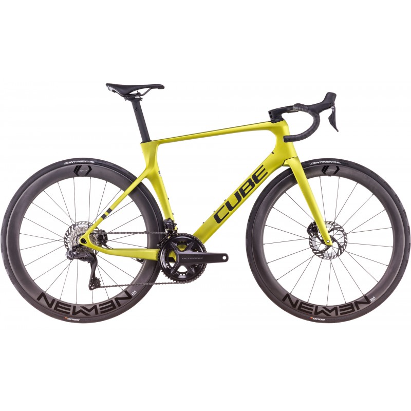 BICICLETA CUBE AGREE C:62 RACE FLASHLIME BLACK 2025 - BikeHouse.ro