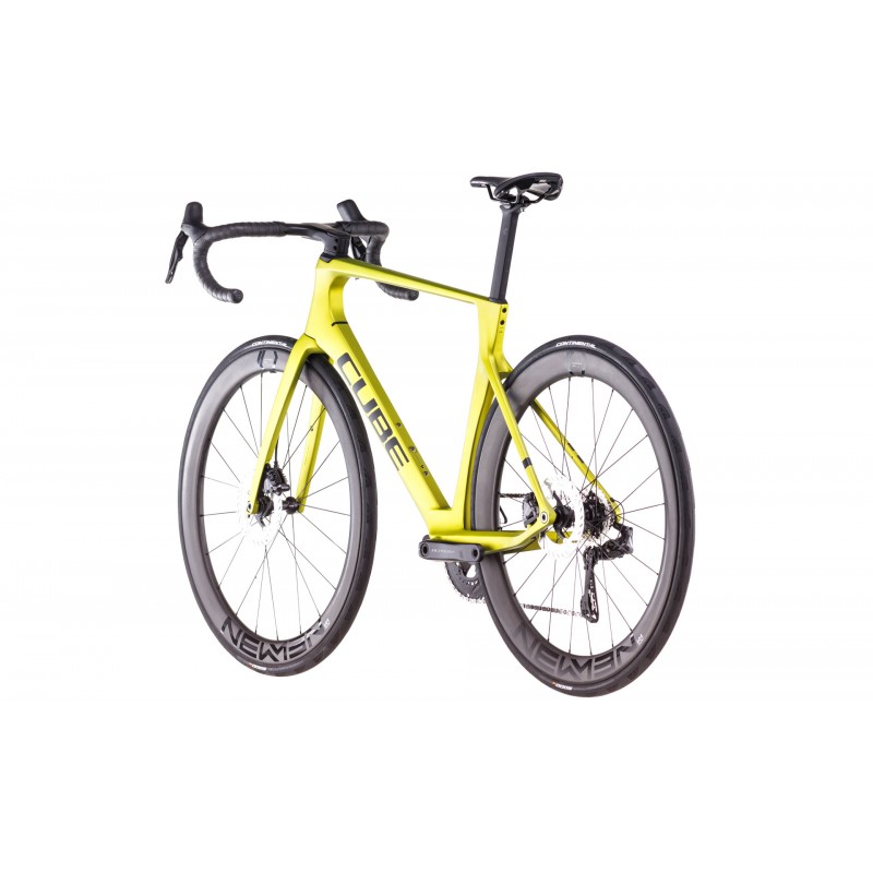 BICICLETA CUBE AGREE C:62 RACE FLASHLIME BLACK 2025 - BikeHouse.ro
