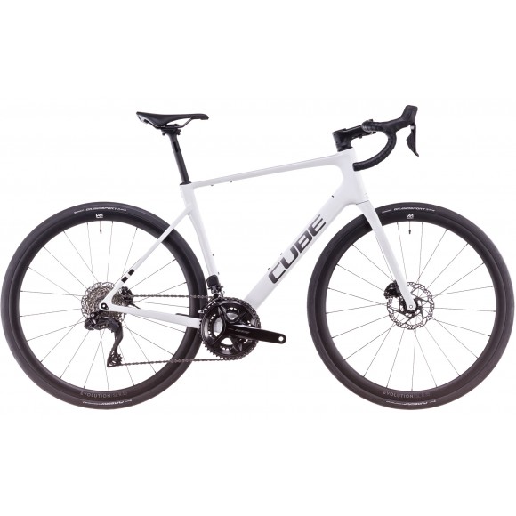 BICICLETA CUBE ATTAIN C:62 SLX COTTON GREY 2025 BICICLETA CUBE ATTAIN C:62 SLX COTTON GREY 2025