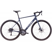 BICICLETA CUBE ATTAIN PRO NIGHTFLIGHT GREY 2025